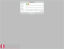 Tablet Screenshot of democrata.nimiam.com.br
